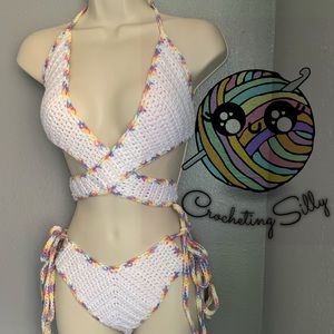 Handmade crochet bathing suit